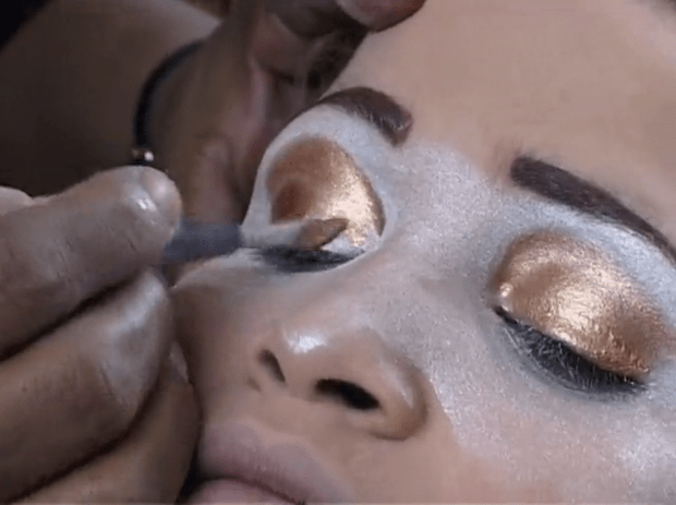 dancers documentary - egyptian dancer getting makeup done