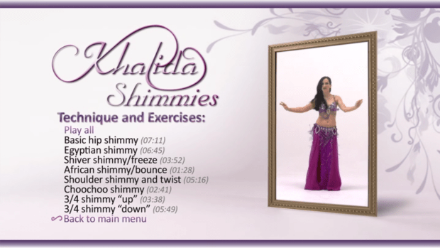 Shimmies with Khalida typical menu