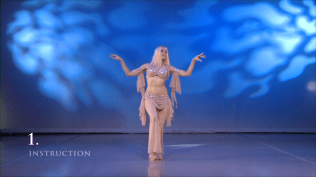Neon's Sensual Goddess bellydance instructional DVD