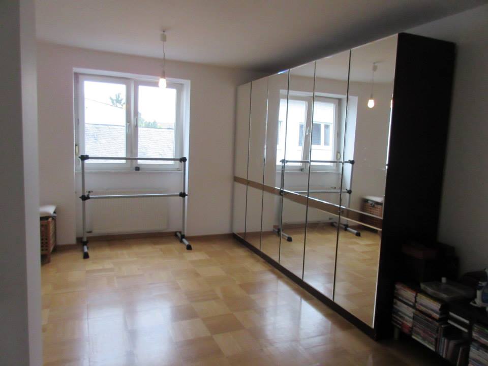 Atisheh's practice dance space/home studio