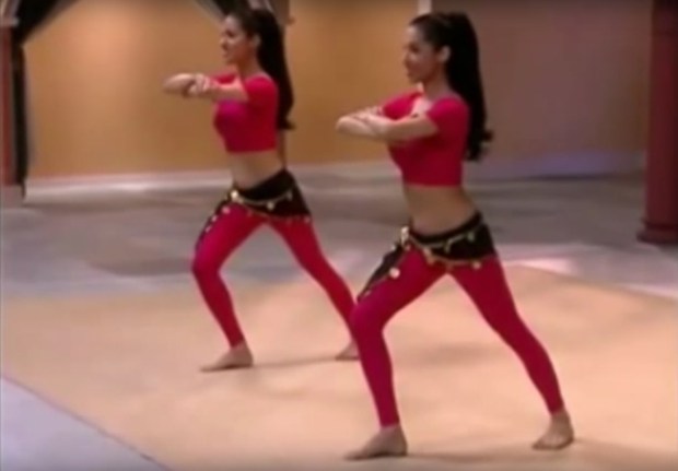 Veena and Neena bellydance