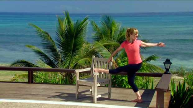 Miranda Esmonde-White does Classical Stretch barre work