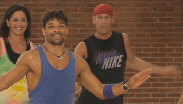 Lucas Correia Freitag in Latin Dance Workout DVD